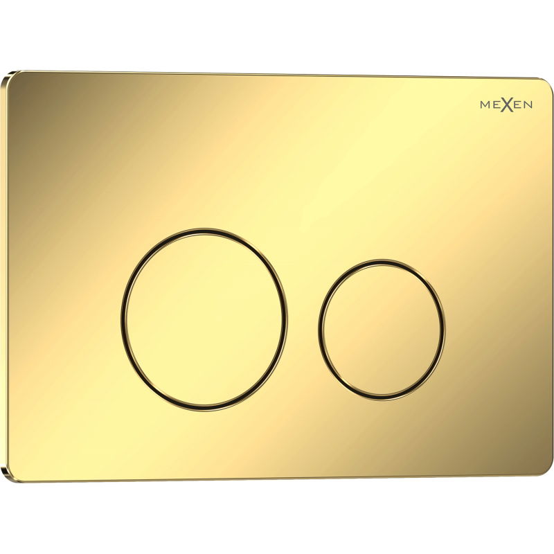 Mexen Tex 06 бутон за промиване неръждаема стомана, златно шампанско лъскаво - 6106-08