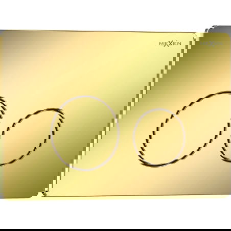 Mexen Tex 06 бутон за промиване неръждаема стомана, златно шампанско лъскаво - 6106-08