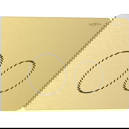 Mexen Tex 06 бутон за промиване неръждаема стомана, златисто четкано - 6106-11