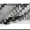 Mexen Lunar L врати за душ кабина дясно 130 cm, прозрачно, златно - 834L-130-000-50-00-P
