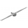 Mexen Flat 360° Super Slim линейна трапка 100 см, инокс - 1051100