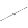 Mexen Flat 360° Super Slim линейна канализация с ротационен изход 160 см, инокс - 1051160