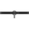 Mexen Flat 360° Super Slim линейен отвод с ротация 60 см, черен - 1751060