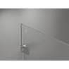 Mexen Lunar-F сгъваеми душ врати, десни 85 см, прозрачен, хром - 836-085-000-01-00-P