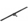 Mexen Flat 360° Super Slim линеен отвод с ротационен механизъм 120 см, черен - 1751120