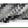Mexen Lunar-F сгъваеми врати за душ, десни 90 cm, прозрачни, златисти - 836-090-000-50-00-P