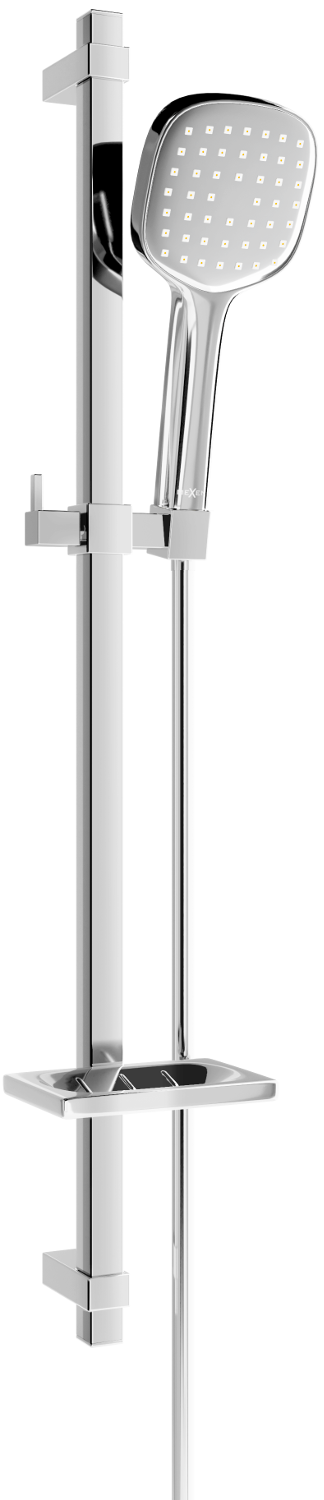 Мексен DQ33 комплект за душ с плъзгащ се крак, хром - 785334581-00