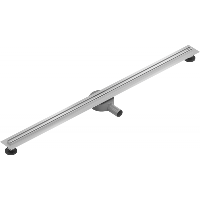 Mexen Flat 360° Slim въртящ се линеен сифон 180 см, инокс - 1041180