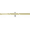 Mexen Flat 360° Slim линейна решетка 140 см, златна - 1541140