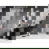 Mexen Lunar L душ врата - дясна 80 см, прозрачна, матирана мед - 834L-080-000-65-00-P
