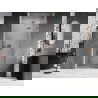 Mexen Lunar L врати за душ кабина, прозрачни, мед - 834L-125-000-65-00-P