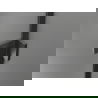 Mexen Lunar L Душ врати с отворено дясно 75 см, прозрачни, четка Gun gray - 834L-075-000-66-00-P