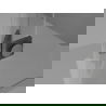 Mexen Lunar L десни врати за душ кабина 80 см, прозрачни, четка Gun Gray - 834L-080-000-66-00-P