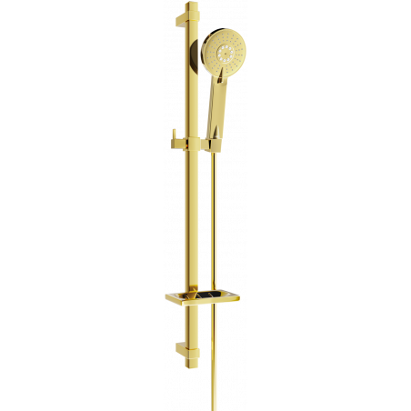 Mexen DQ40 плъзгащ се комплект за душ, златен - 785404581-50