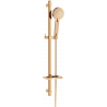 Mexen DQ40 плъзгащ се душ комплект, розово злато - 785404581-60