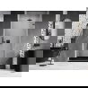 Mexen Lunar-B врати за душ кабина, дясно отваряне, 70 см, прозрачни, gun metal - 832-070-000-95-00-P
