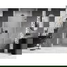 Mexen Lunar-B душ врати отварящи се на дясно 75 cm, прозрачни, gun metal - 832-075-000-95-00-P