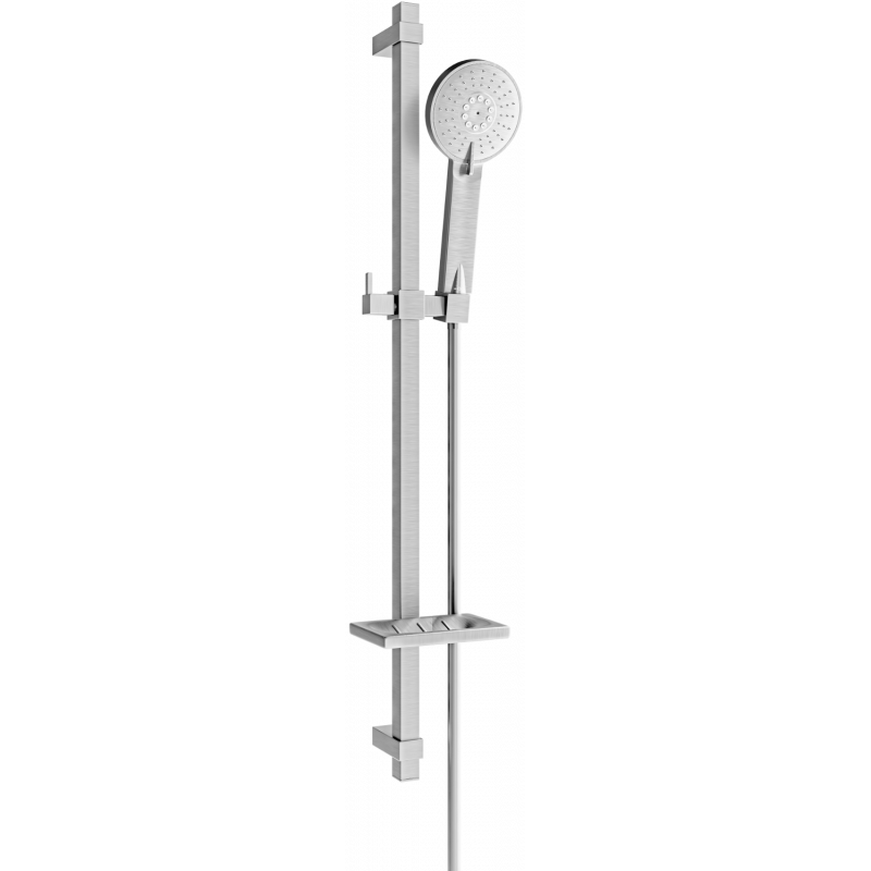 Mexen DQ40 плъзгащ се душ комплект, графит - 785404581-66