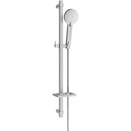 Mexen DQ40 плъзгащ се душ комплект, графит - 785404581-66