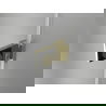Mexen Lunar-B ляви душ врати 130 см, прозрачни, златисти - 832S-130-050-50-00-L