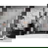 Mexen Lunar-B L ляви врати за душ кабина 130 cm, прозрачни, матиран мед - 832SL-130-050-65-00-L