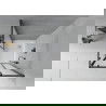 Mexen Rio квадратна душ кабина 80 x 80 см, мат, черна + корито Rio, бял - 860-080-080-70-30-4510