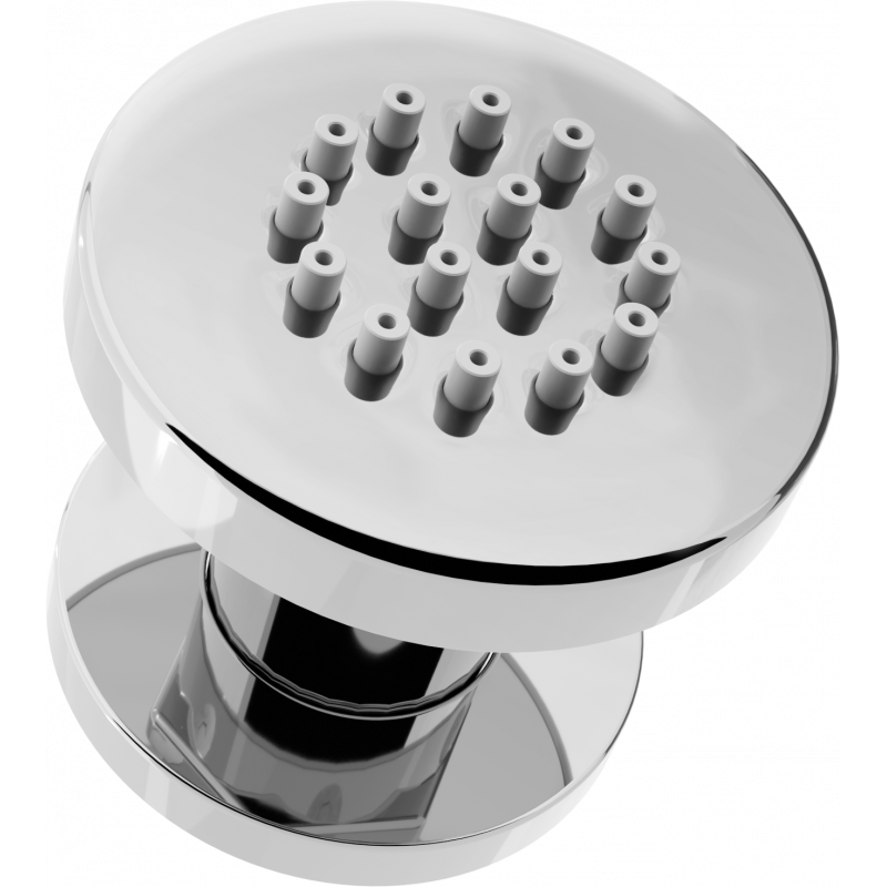 Mexen странична душ глава за външен монтаж, хром - 79361-00