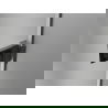 Mexen Lunar-B ляво отваряща се душ кабина 140 cm, прозрачна, четка Gun Gray - 832S-140-050-66-00-L