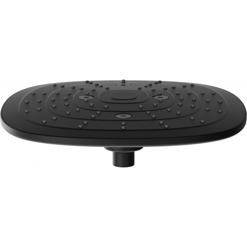 Mexen D-17 душ слушалка 24x24 см, черна - 79717-70