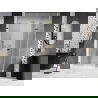 Mexen Lunar-F сгъваеми душ врати десен 110 cm, прозрачни, златни - 836S-110-050-50-00-P