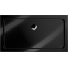 Mexen Flat правоъгълен поднос slim 130 x 70 см, черен, хромирна сифона - 40707013