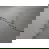 Mexen Lunar-B лява врата за душ 145 cm, прозрачна, матиран никел - 832S-145-050-97-00-L