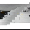 Mexen Flat квадратен плосък душ-кабина 100 x 100 cm, черен, сифон златен- 40701010G