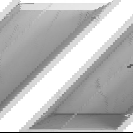 Mexen Lunar-B L врати за душ кабина, отварящи се надясно, 145 см, прозрачни, хром - 832SL-145-050-01-00-P