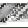 Mexen Lunar-B L сгъваема душ врата дясна 120 cm, прозрачна, бяла - 832SL-120-050-20-00-P