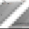 Mexen Lunar-F L сгъваеми душ врати лява 130 cm, прозрачни, розово злато - 836SL-130-050-60-00-L