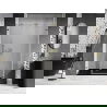 Mexen Lunar-B сгъваеми душ врати, десен, 140 cm, прозрачни, златисти - 832S-140-050-50-00-P