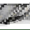 Mexen Lunar-B сгъваеми душ врати, десен, 140 cm, прозрачни, златисти - 832S-140-050-50-00-P