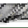 Mexen Lunar-B десни врати за душкабина, 120 cm, прозрачни, златно матирани - 832S-120-050-55-00-P