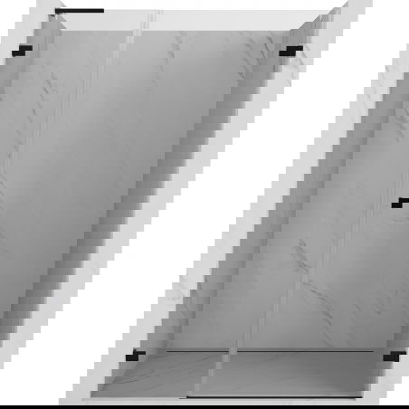 Mexen Lunar-B L врата за душ кабина, отварящи се надясно 120 см, прозрачни, черни - 832SL-120-050-70-00-P