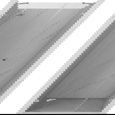 Mexen Lunar врата за душ кабина, лява, 125 см, прозрачно стъкло, хром - 834S-125-050-01-00-L