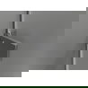 Mexen Lunar-F L сгъваеми душ врати, дясни 140 см, прозрачни, четка Gun Gray - 836SL-140-050-66-00-P