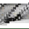 Mexen Lunar ляви врати за душ, 160 cm, прозрачни, златни - 834S-160-050-50-00-L