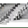 Mexen Lunar L душ кабина с лява врата 140 см, прозрачна, хром - 834SL-140-050-01-00-L