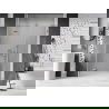 Mexen Lunar L душ кабина с лява врата 140 см, прозрачна, хром - 834SL-140-050-01-00-L