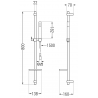 Mexen DQ70 комплект за душ, плъзгащ се, бял - 785704581-20