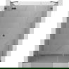 Mexen Lunar лява душ кабина врати 130 см, прозрачни, gun metal - 834S-130-050-95-00-L