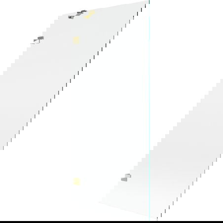 Mexen Lunar параван за вана с едно крило 80 x 150 см, прозрачен, златист - 897-080-000-50-00