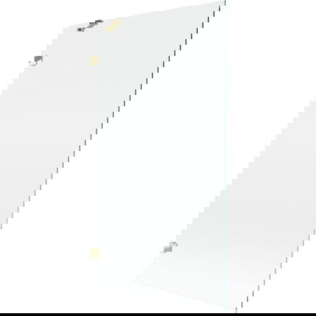 Mexen Lunar душ параван с едно крило 100 x 150 см, прозрачен, златен - 897-100-000-50-00