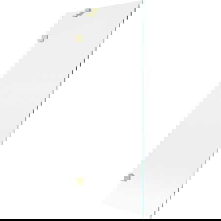 Mexen Lunar параван за вана, еднокрил 70 x 150 см, прозрачен, златисто четкан - 897-070-000-55-00